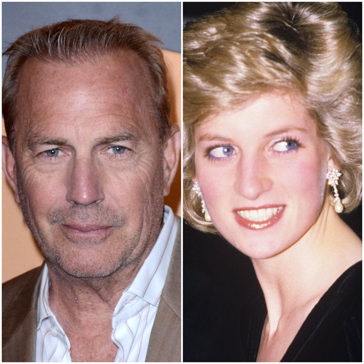 Kevin Costner and Princess Diana