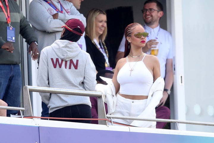 Who has ever looked this cool at the cricket before now?