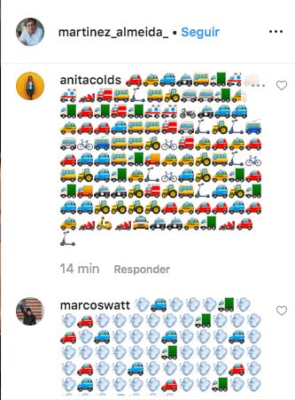 Lo que está ocurriendo en los comentarios de Instagram de Almeida es