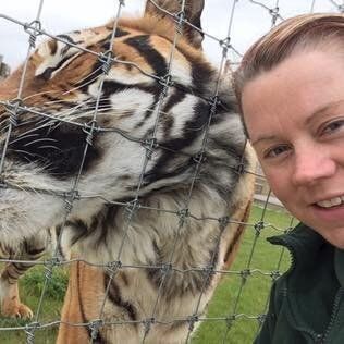 Rosa King, 33 who died after being mauled by a tiger at Hamerton Zoo, Cambridgeshire