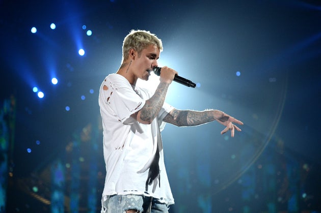 Justin Bieber on the Purpose world