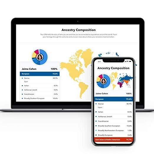 The 23andMe DNA Health + Ancestry Kit makes a great gift.