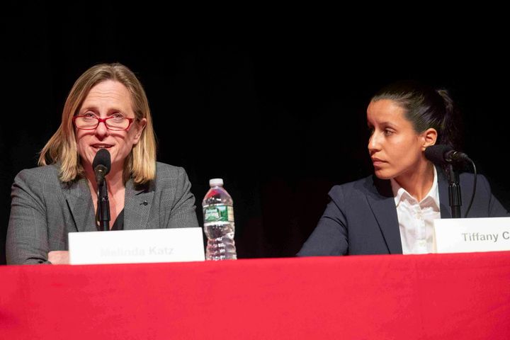 Nearly two weeks after the New York City election, the results of the primary for Queens County district attorney between Tiffany Cabán, right, and Melinda Katz remain too close to call.