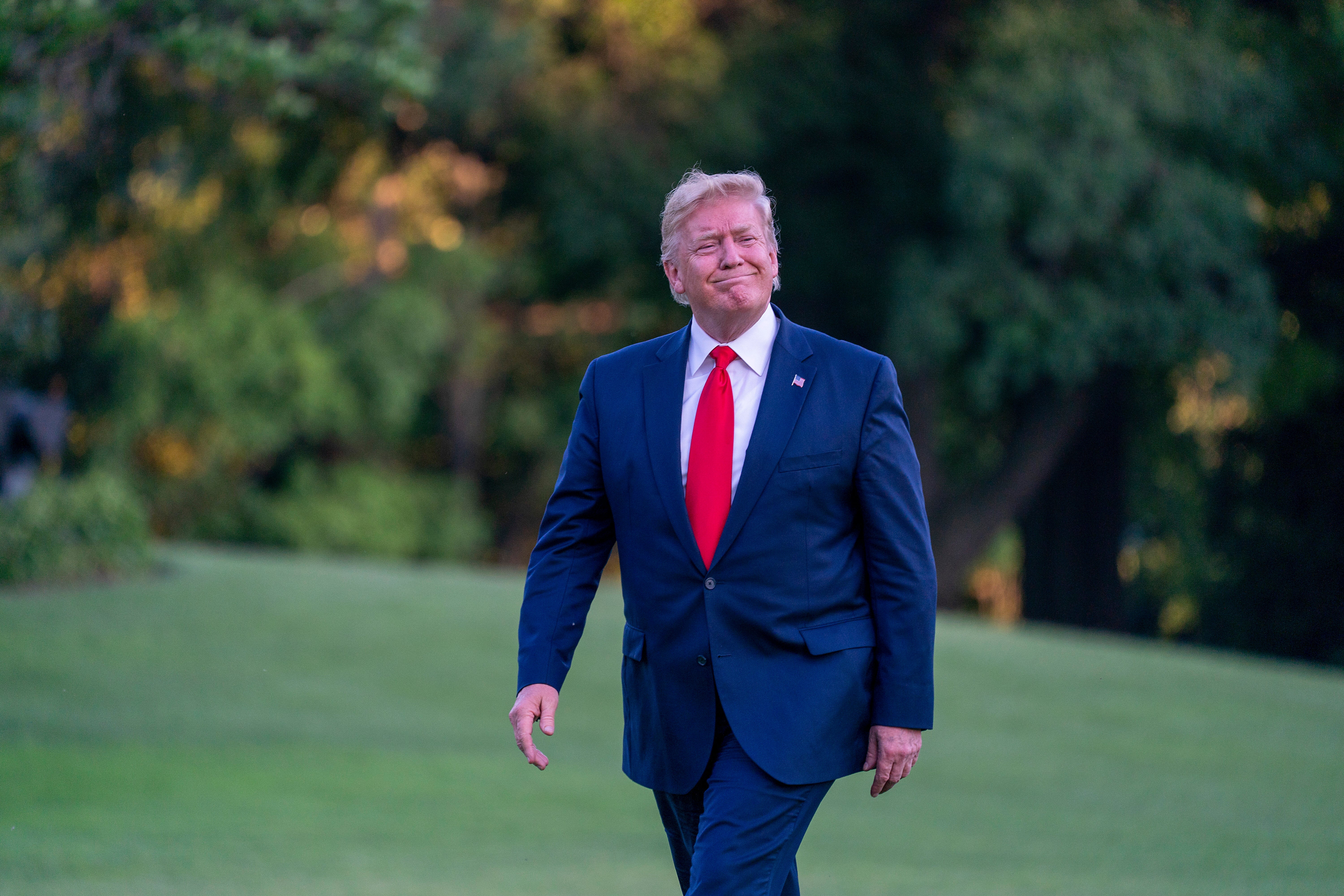 Трамп на отдыхе