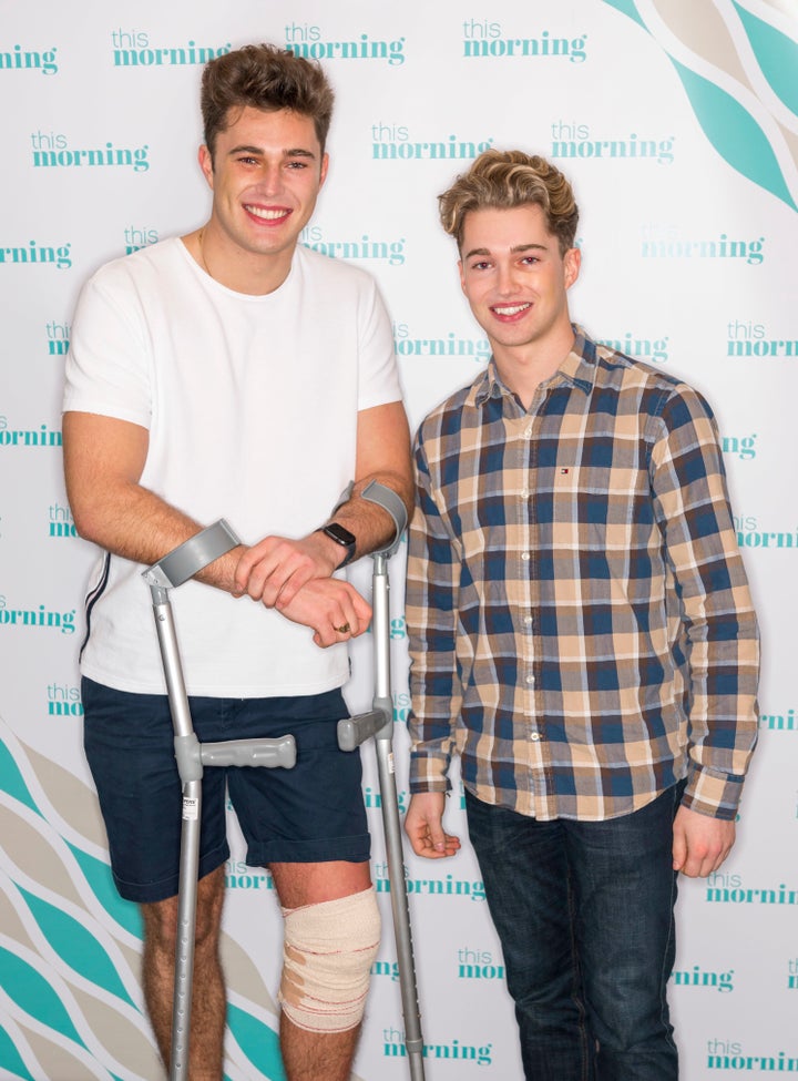 Brothers Curtis and AJ Pritchard