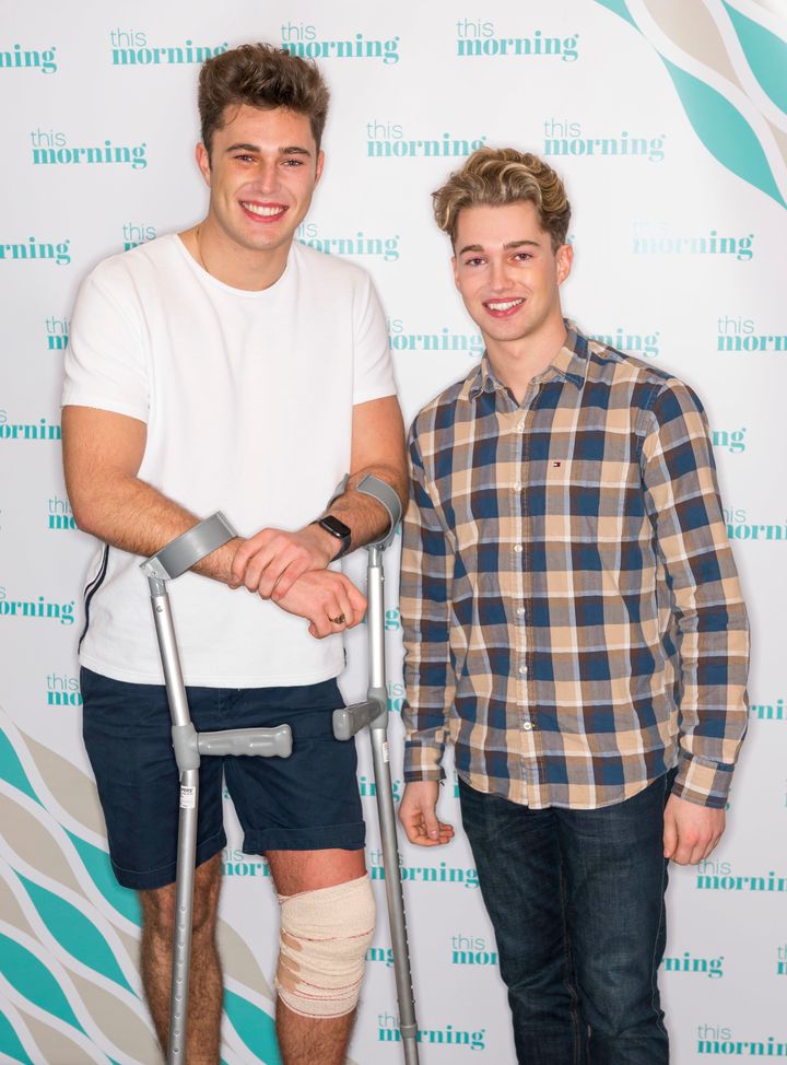 Brothers Curtis and AJ Pritchard