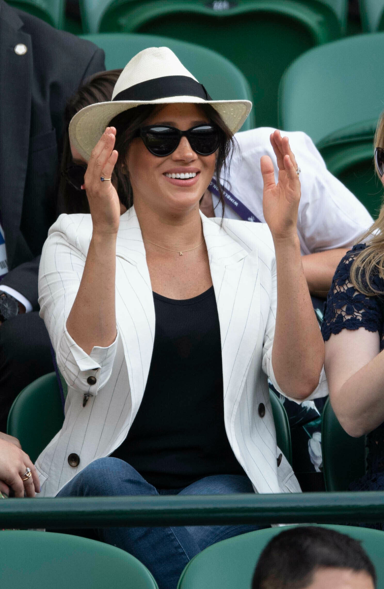 Meghan Markle's Initial Necklace – Here 