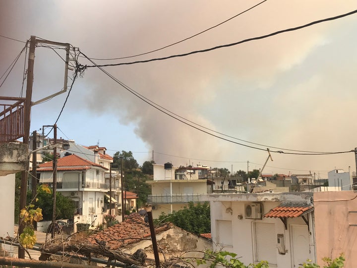 Πρωινή εικόνα από το Αλιβέρι.