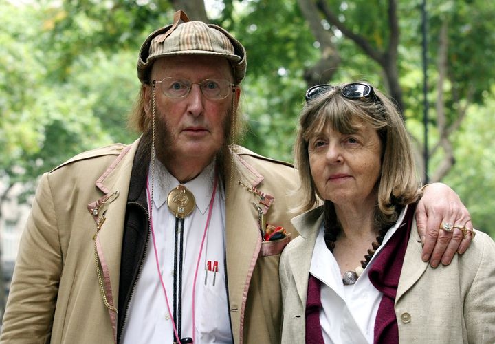 John McCririck is survived by his wife of 48 years, Jenny
