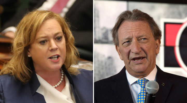 Ontario cabinet minister Lisa MacLeod apologized on Twitter on Friday for being "so blunt" towards Ottawa Senators owner Eugene Melnyk.