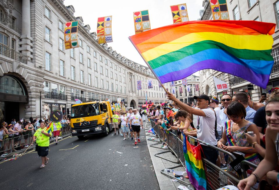 The AA joined last year's parade in London.