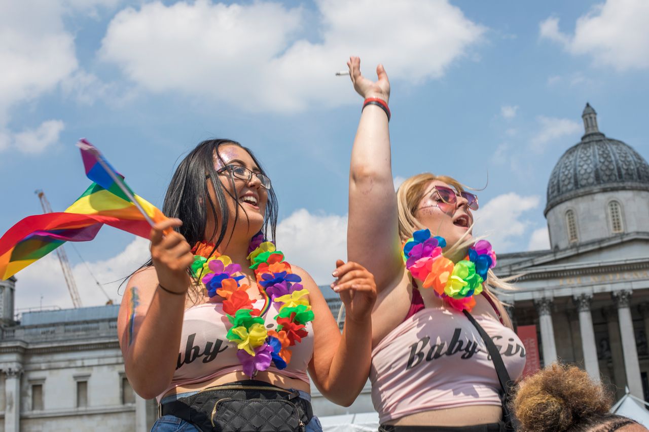 Hundreds of thousands of people will crowd the streets of central London for the citys annual LGBT Pride celebration today.