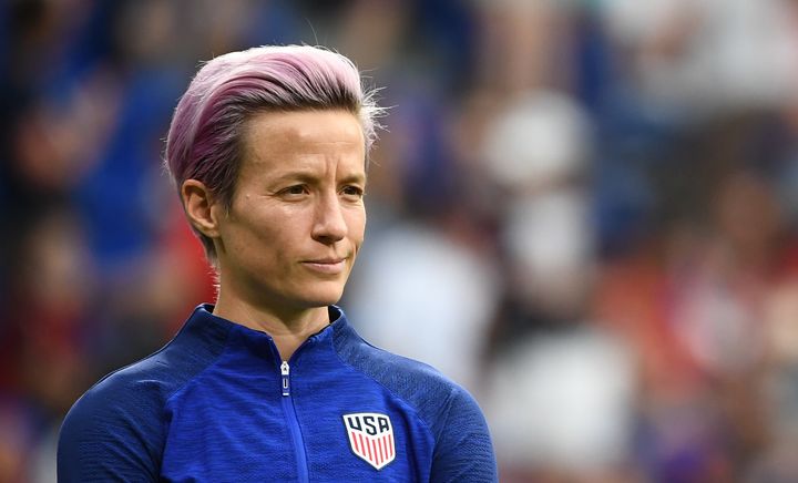 Rapinoe missed the United States' semifinal match against England with a slight injury, but she's said she'll be ready for th