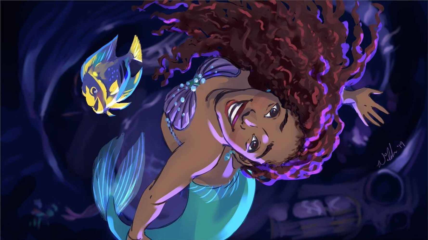 People Celebrate Halle Baileys Role In Live Action ‘little Mermaid