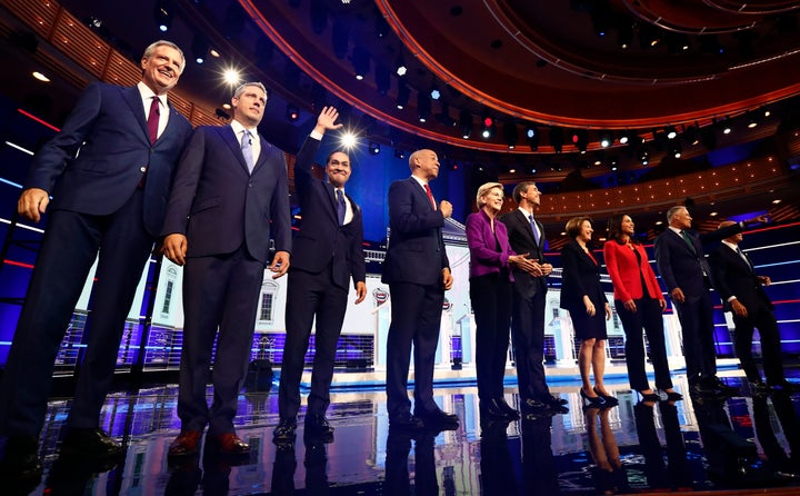 Democratic presidential candidates prepare for the first primary debate on June 26. Julián Castro challenged the rest of the field to embrace his call to decriminalize migration.