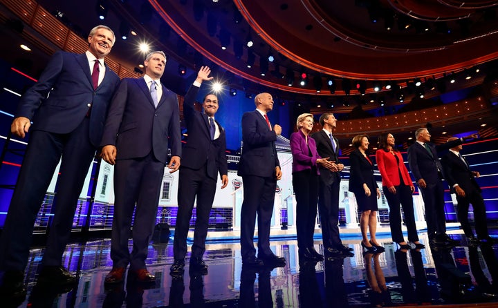 Democratic presidential candidates prepare for the first primary debate on June 26. Julián Castro challenged the rest of the field to embrace his call to decriminalize migration. 