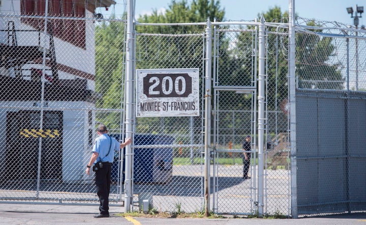 A Canada Border Services Agency immigrant holding centre is shown in Laval, Que. on Aug. 15, 2016.