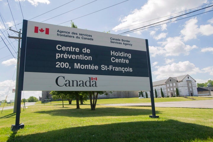 A Canada Border Services Agency immigrant holding centre is shown in Laval, Que. on Aug. 15, 2016.