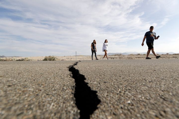 The quakes were centered around the small town of Ridgecrest, about 150 miles from Los Angeles. There were no major injuries or deaths.