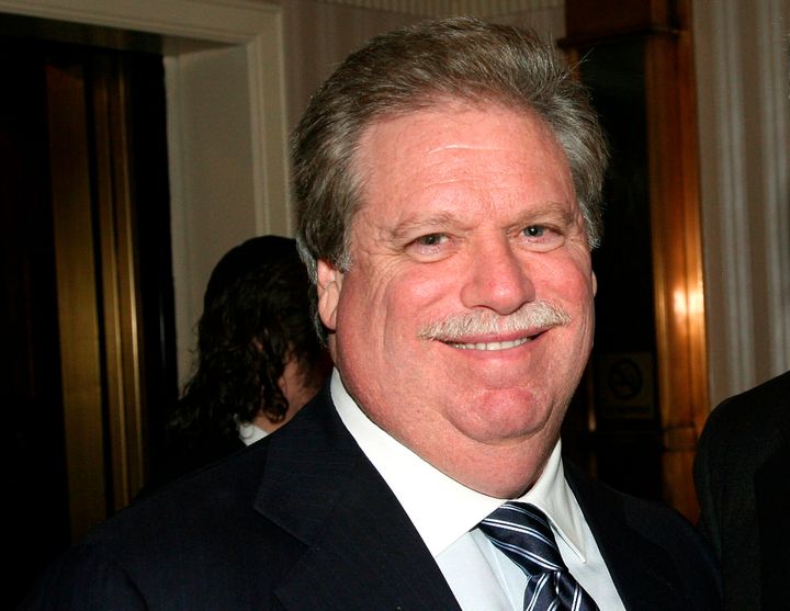 In this Feb. 27, 2008, file photo, Elliott Broidy poses for a photo at an event in New York. (AP Photo/David Karp, File)