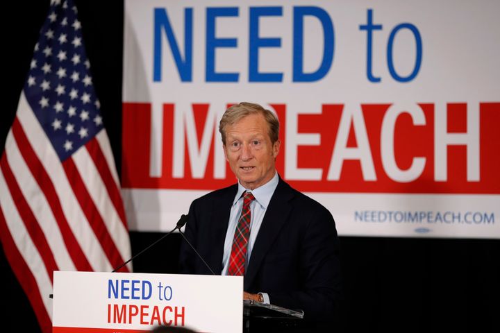 The billionaire hedge fund manager and philanthropist has invested millions into his campaign, Need to Impeach, which calls for removing President Trump from office.
