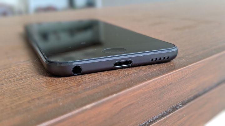 Unlike every new iPhone, the new iPod touch comes with a 3.5mm jack for earphones, although it uses a lightning port for charging.