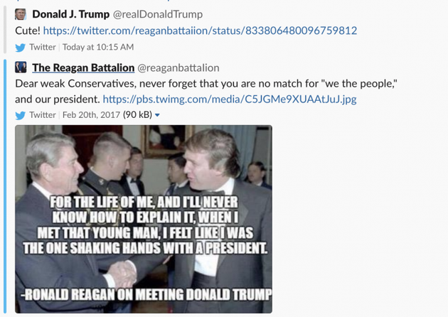 Donald Trump Adore Cette Fausse Citation De Reagan Qui L Encense Le Huffpost Donald Trump Adore Cette Fausse Citation De Reagan Qui L Encense Le Huffpost