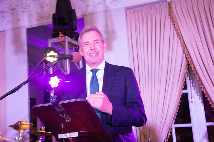 British Ambassador to the U.S. Sir Kim Darroch is seen at the White House Correspondents' Dinner pre-party at the Britis