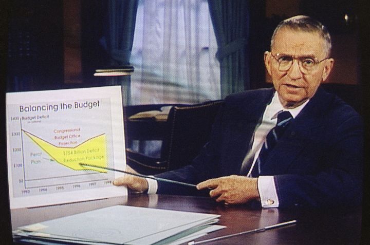 Ross Perot paid millions for his half-hour infomercial spots on primetime TV.