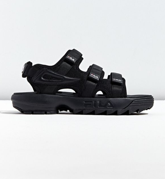 fila uo exclusive disruptor sandal