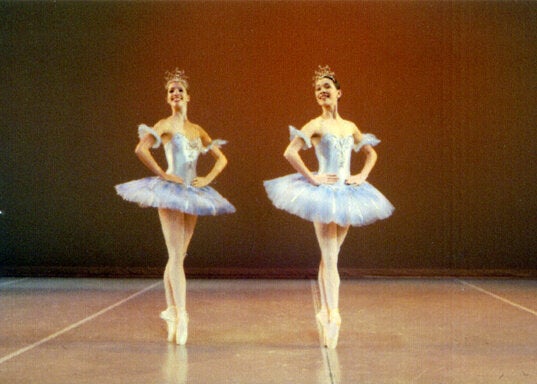 Dancing at the Kirov Academy of Ballet in Washington, D.C., when I was 13.