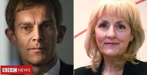 Seumas Milne and Jennie Formby.