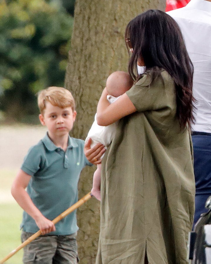 Royal Baby Archie Enjoys His First Day Out But Prince Louis Steals The Show Huffpost Uk Parents