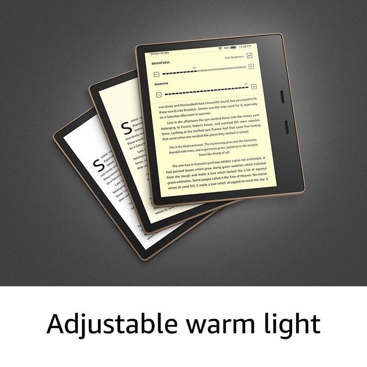 Although it costs as much as an iPad, the all new Amazon Kindle Oasis is packed with all the bells and whistles you could ask for, including an adjustable warm light for reduced eye strain.