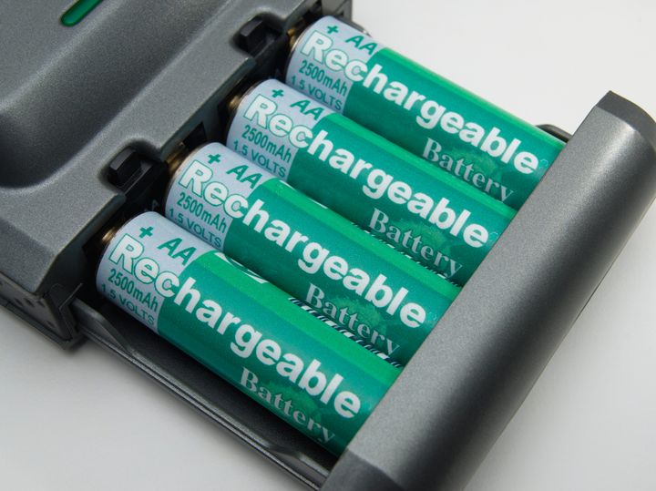 Rechargeable batteries can be a sustainable alternative to single-use. 