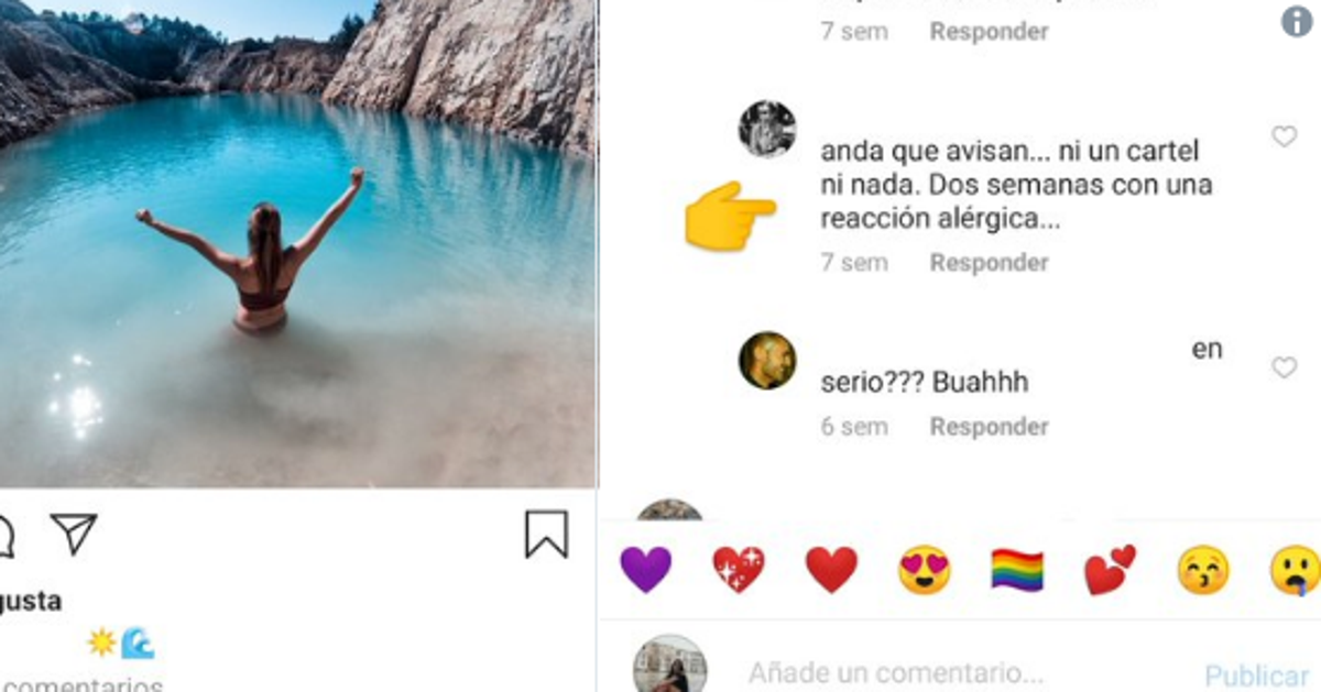 Varios Instagramers Tienen Que Ser Tratados Por Banarse En Este Lago Toxico De Galicia El Huffpost