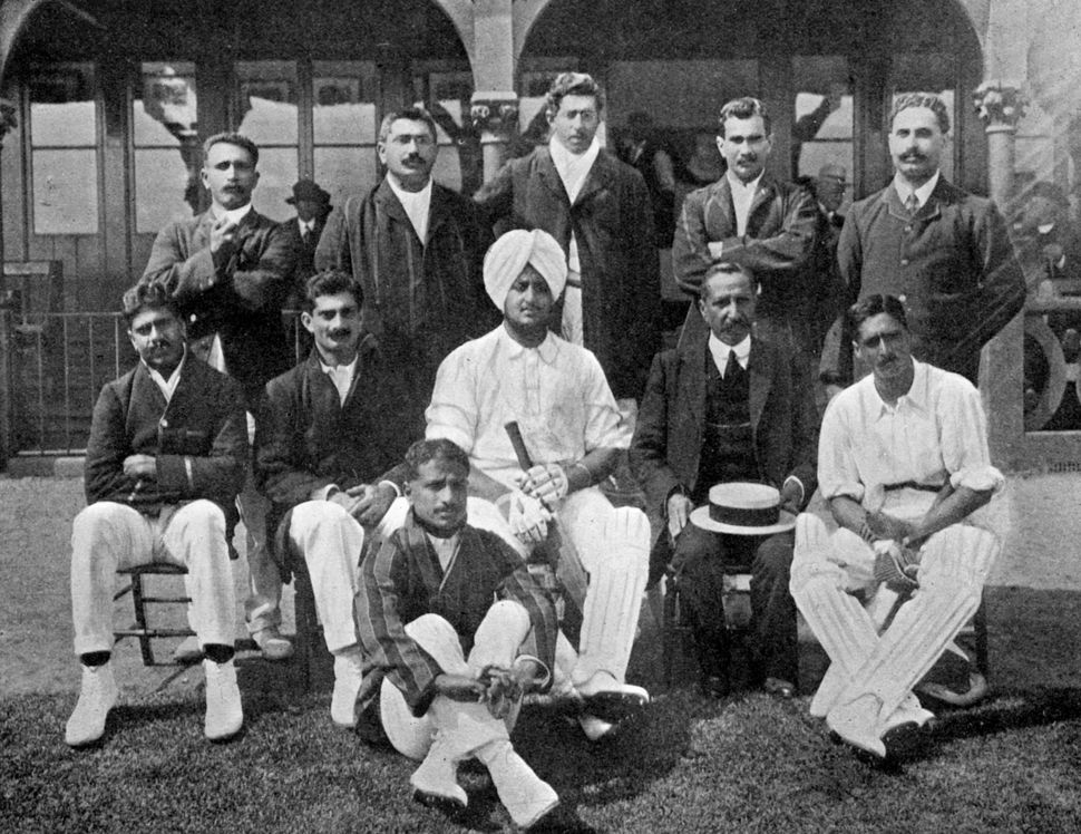 The all-India cricket team of 1911 (1912). From Imperial Cricket, edited by P F Warner and published by The London and Counties Press Association Ltd (London, 1912).