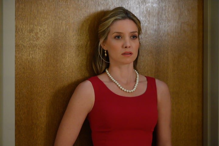 Annabelle Wallis in "The Loudest Voice." 