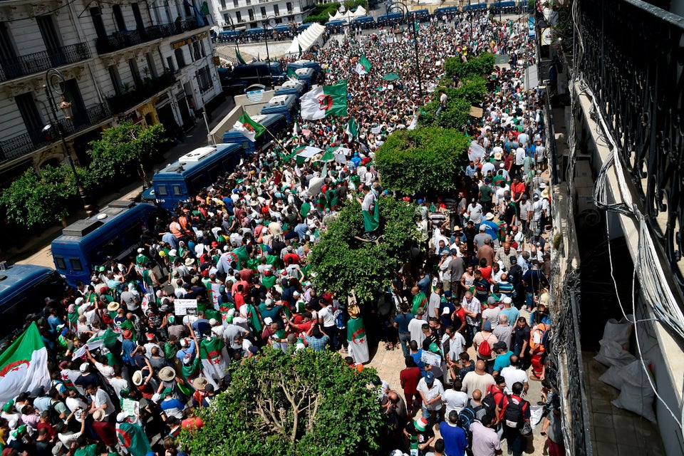 Le 21e vendredi de manifestation Ã  Alger en