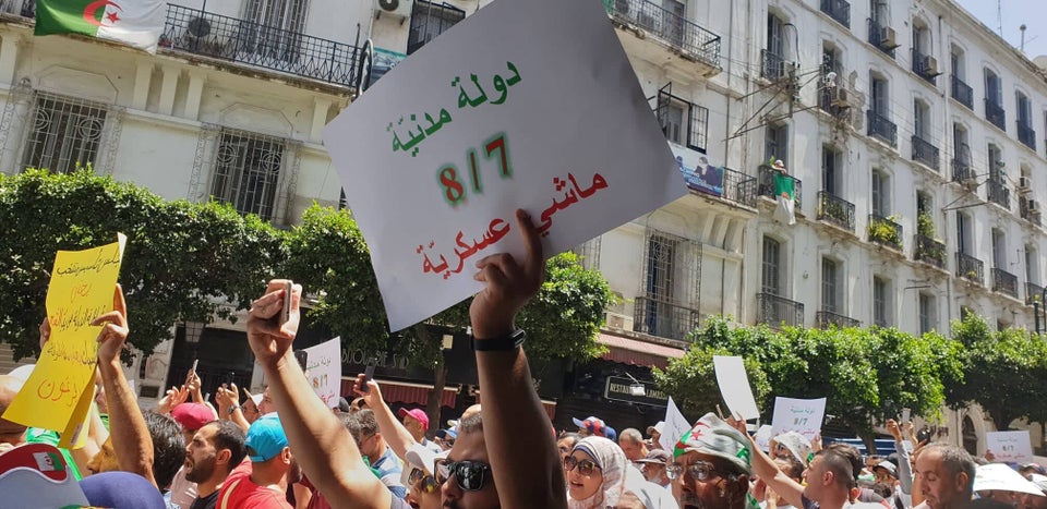 Le 21e vendredi de manifestation Ã  Alger en