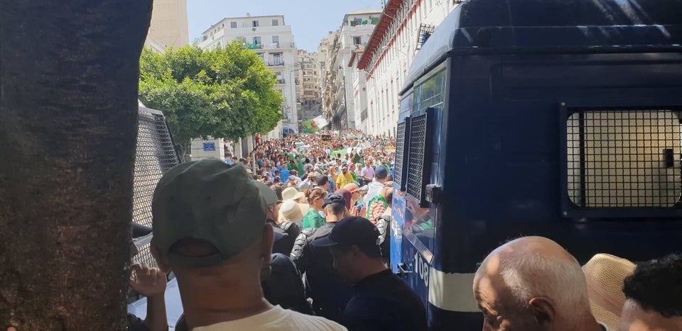 Le 21e vendredi de manifestation Ã  Alger en