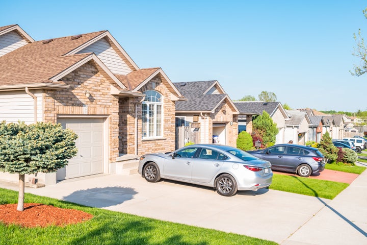 A neighbourhood of detached homes in London, Ont. The city has seen the fastest house price growth among 63 communities measured by Royal LePage.