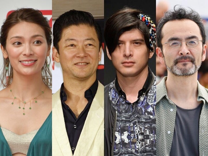 秋元才加さん、浅野忠信さん、城田優さん、古舘寛治さん（左から） 