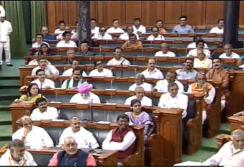 Lok Sabha votes on NIA bill. 