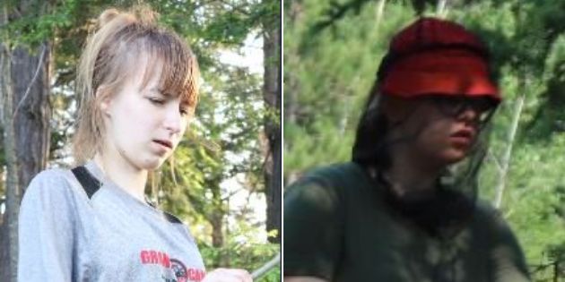 Maya Mirota, left, and Marta Malek were reported missing after they last seen on the Western Uplands Trail near Rainbow Lake in Algonquin Park on July 11, 2019.