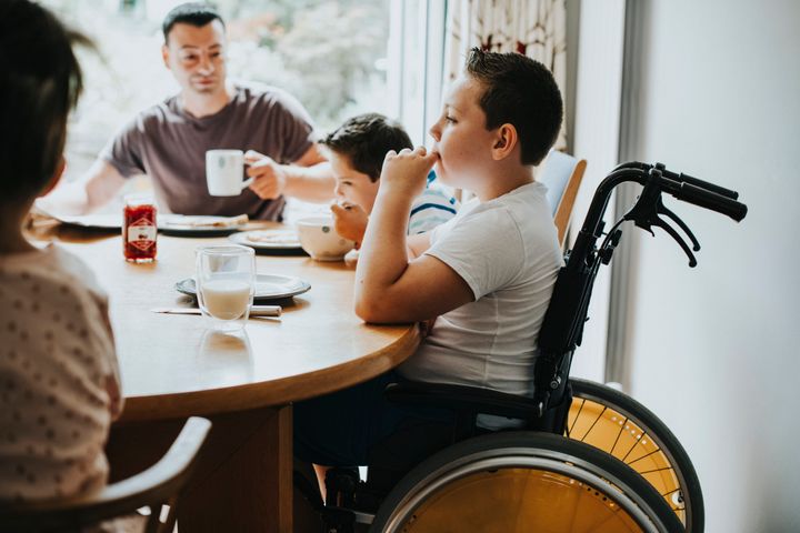 Households with one disabled adult and one disabled child lose out the most, new research suggests.