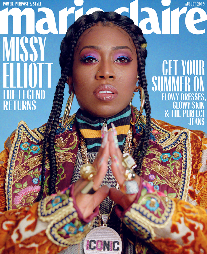 Missy Elliott covers Marie Claire 