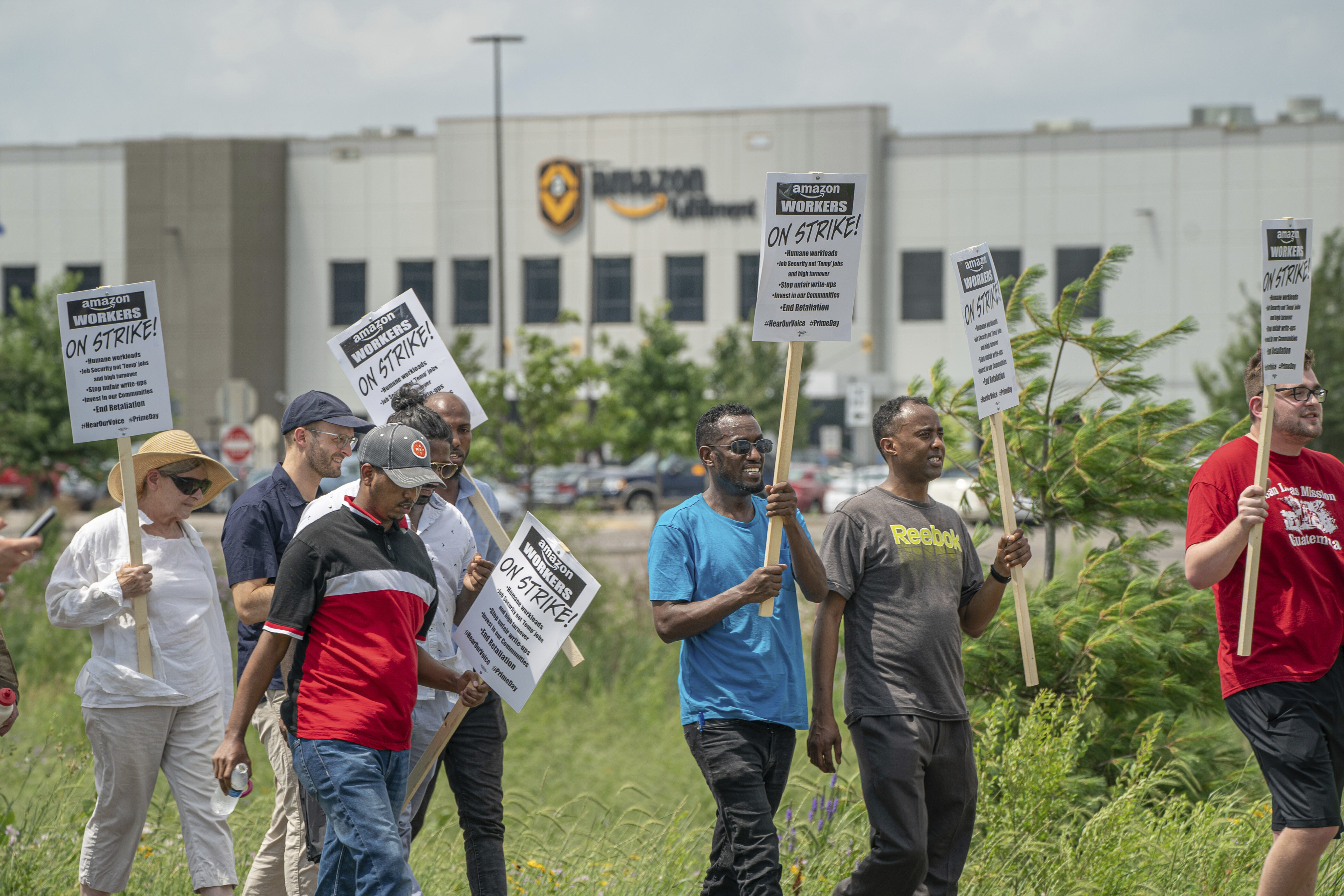 Why Thousands Of Amazon Workers Are Striking On Prime Day