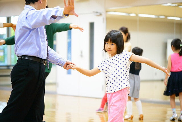 ダンス教室インストラクターと生徒さん