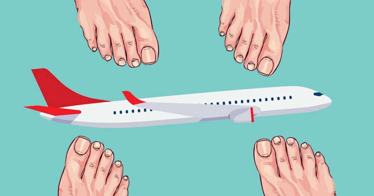 This Plane Passenger Used His Toes On The Inflight TV And People Have
